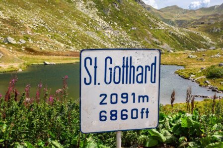 Stimmungsvolles Landschaftsfoto von einer Reise